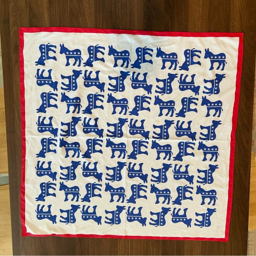Democratic Donkey Scarf